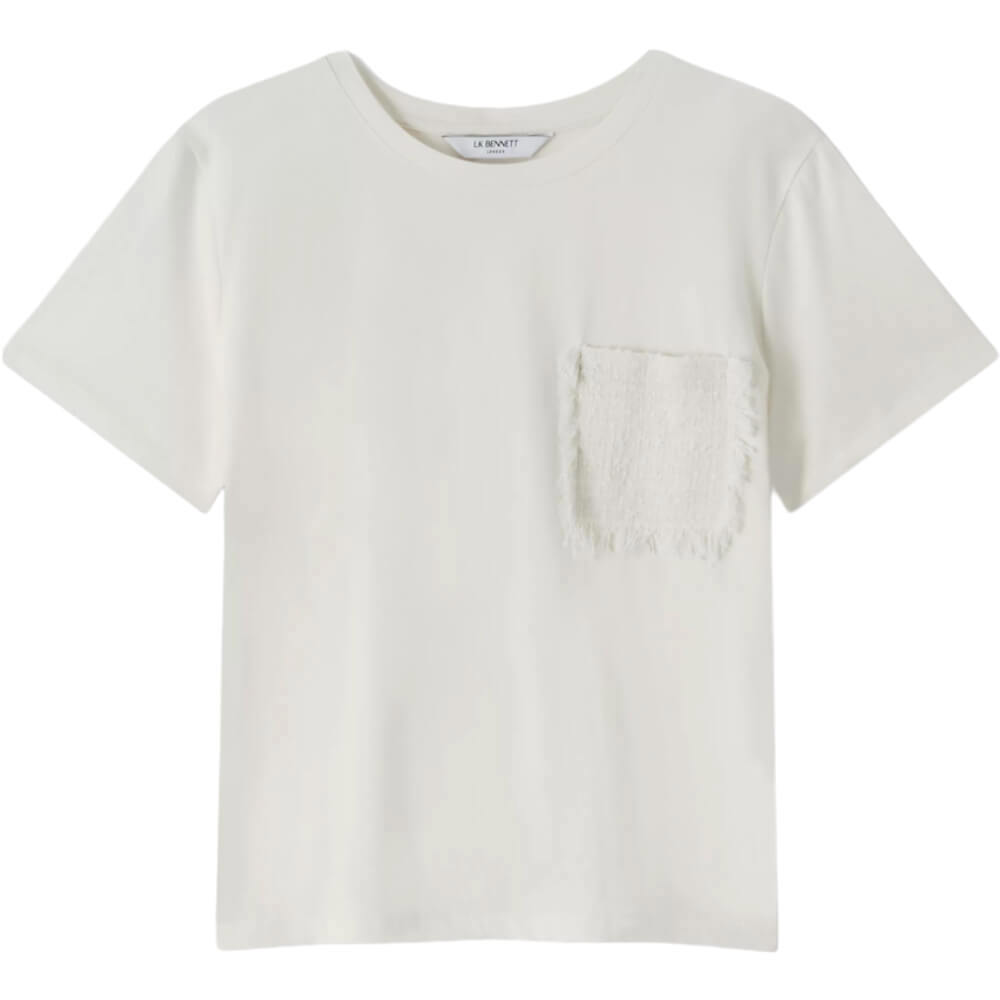 LK Bennett Vivienne Organic Cotton T Shirt